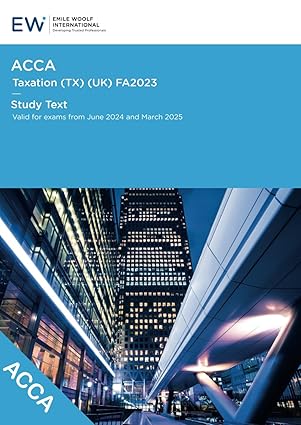 Taxation (TX) (UK) FA2023